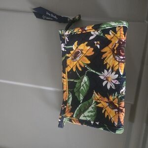 Vera Bradley Sunflower Floral Pouch